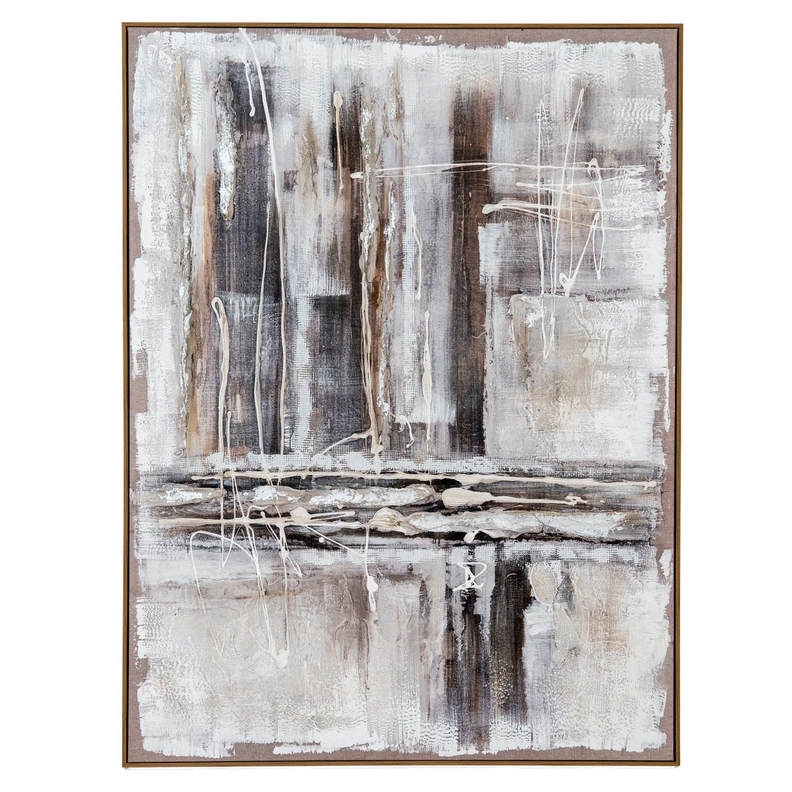 Outlook Hand Painted Canvas In Frame