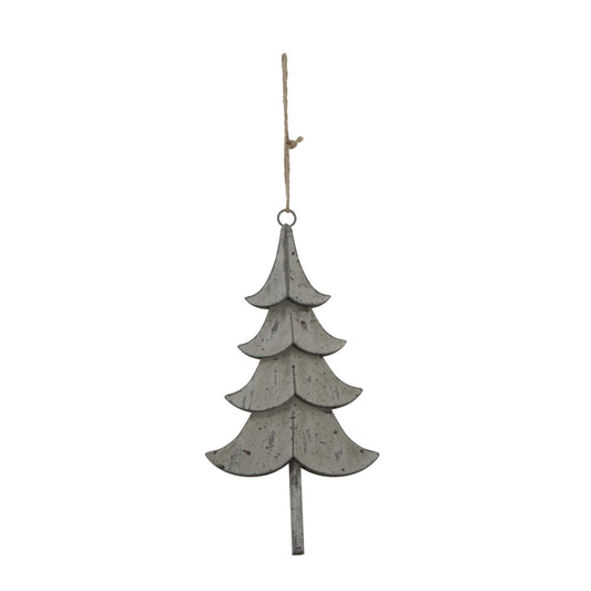 Large Rustic Metal Hanging Tree