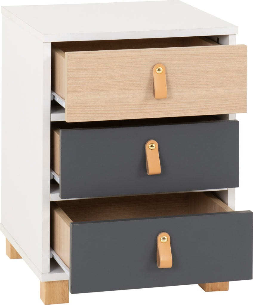 Brooklyn-3-drawer-bedside-open