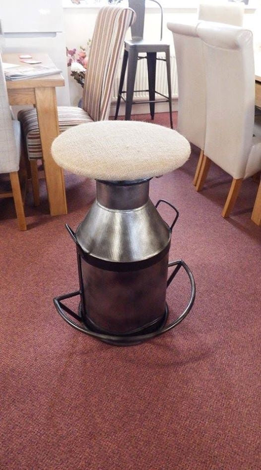 Milk Churn Stool