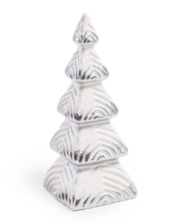 White-silver-Christmas-tree