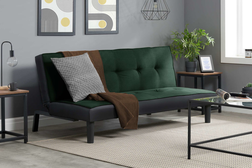 Aurora-sofa-bed-green-room-set