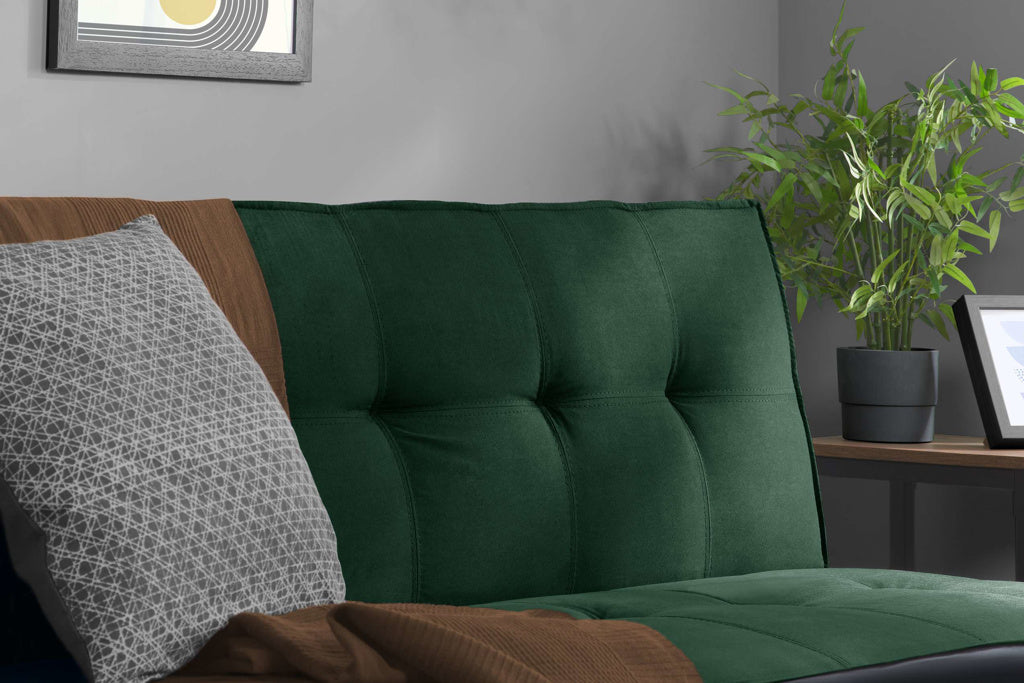 Aurora-sofa-bed-green-back-detail