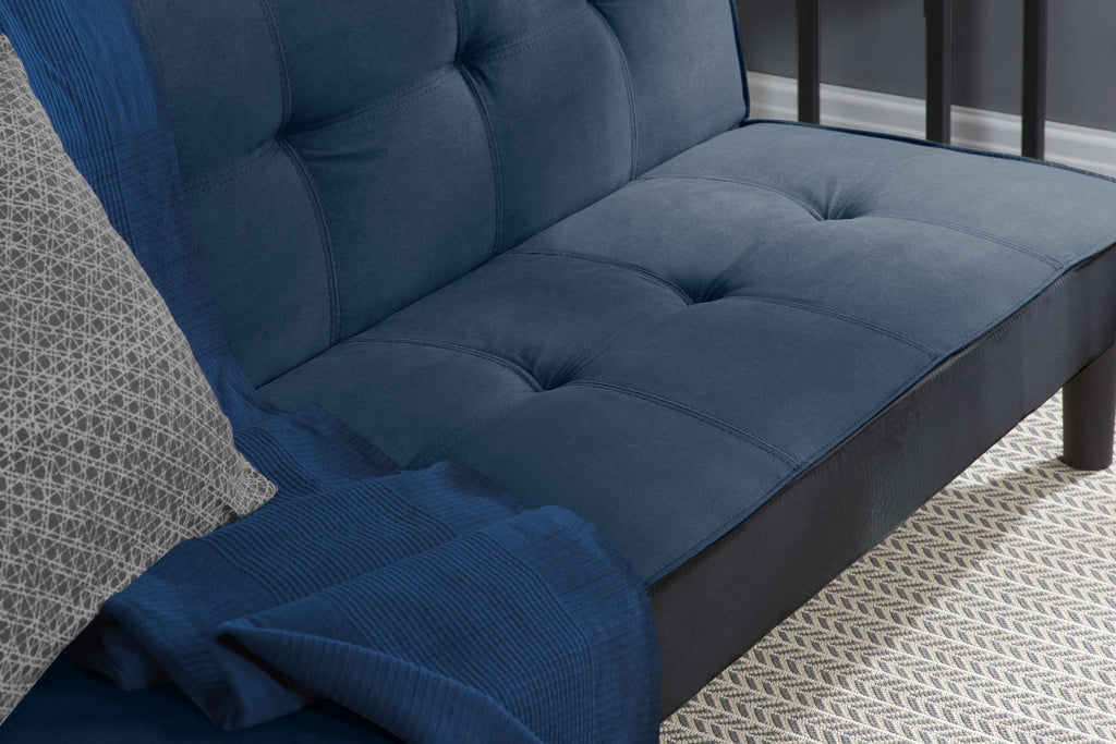 Aurora-sofa-bed-blue-seat-detail