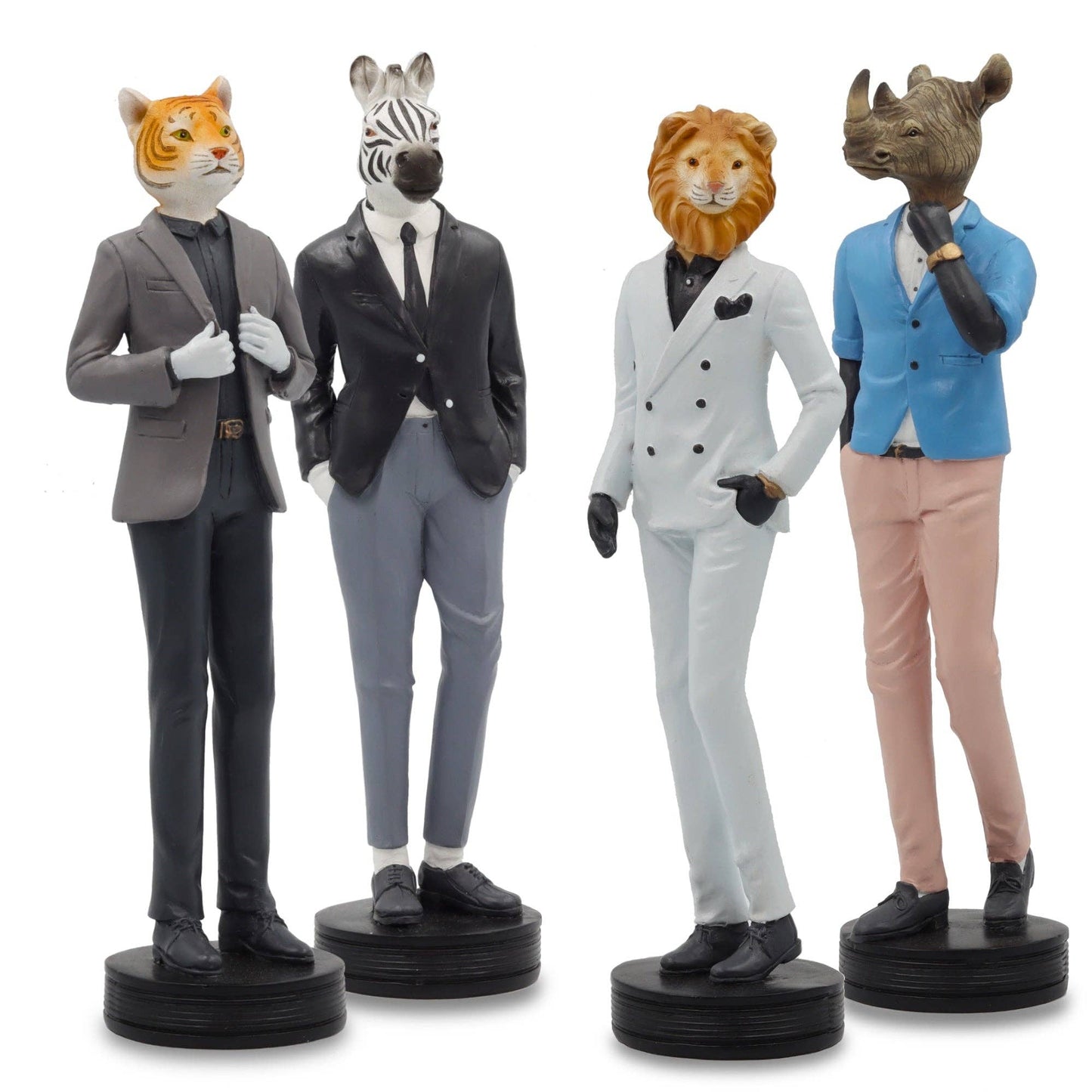 Humphrey the Rhino – Hand-Painted Polyresin Figure