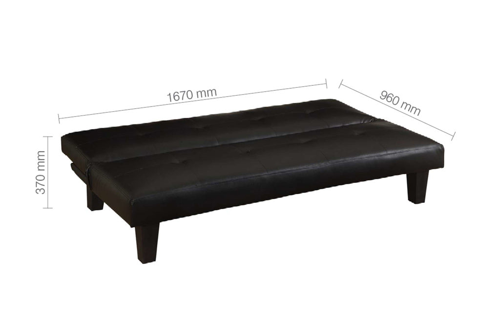 Franklin-sofa-bed-as-a-bed-dimensions