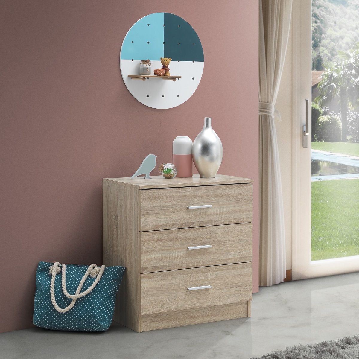 Rio-bedroom-set-Sonoma-oak-chest-drawers-room-set