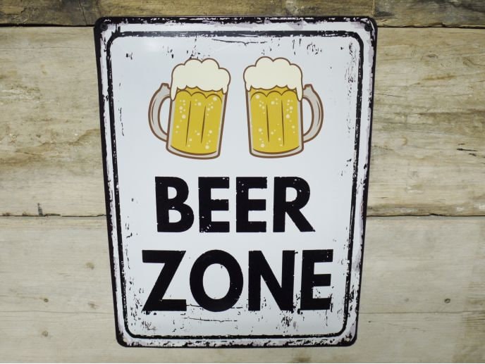 beer-zone-metal-sign