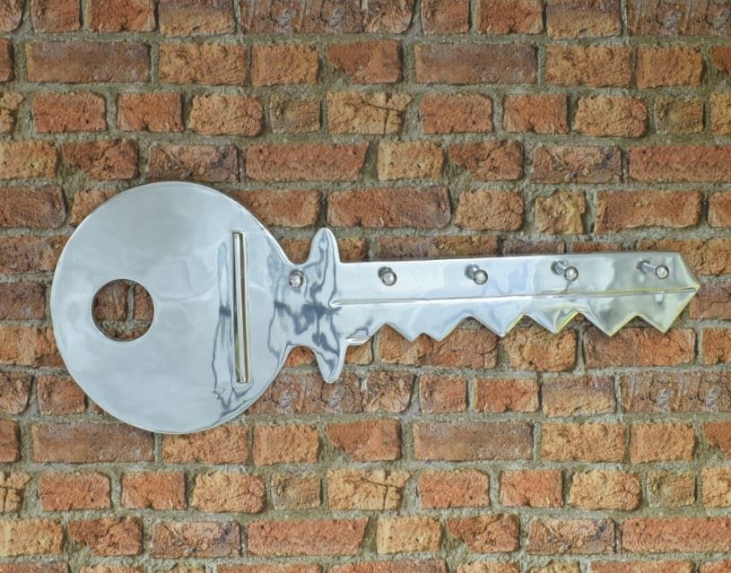 Grandes ganchos para chaves de alumínio legal