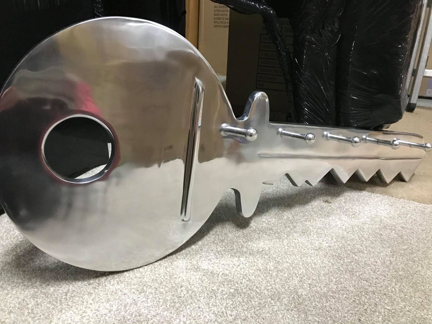 Grandes ganchos para chaves de alumínio legal