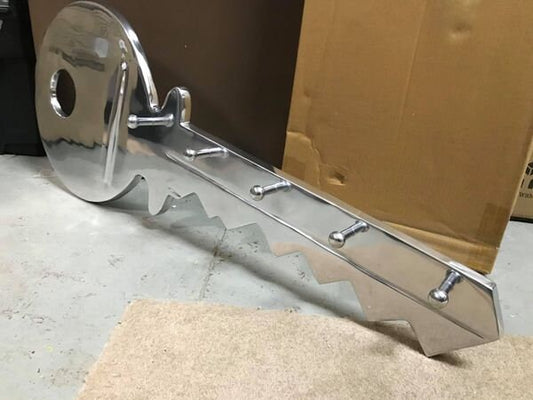 Large Cool Aluminium Key Coat Hooks