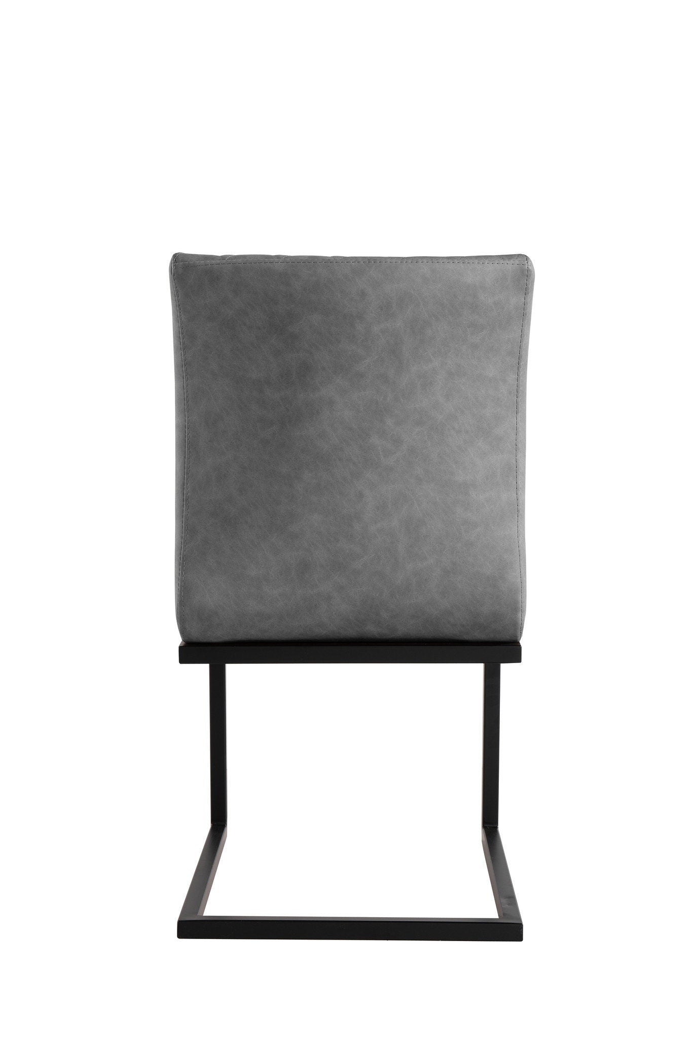 Diamond-grey-PU-dining-chair-back