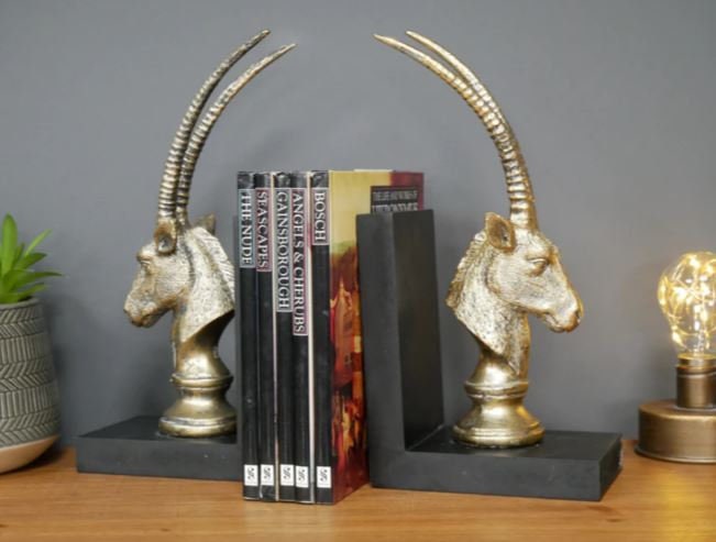 suportes para livros de antílope