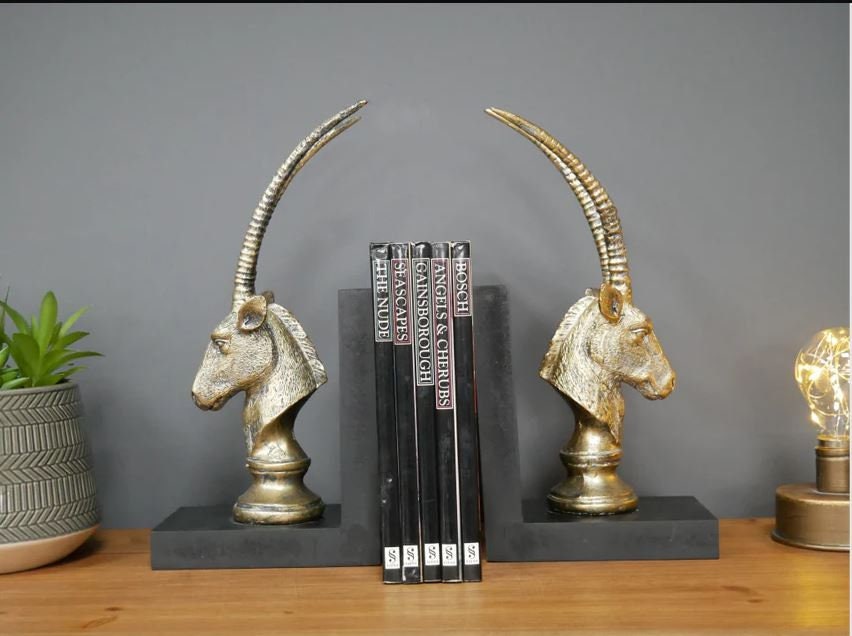 suportes para livros de antílope