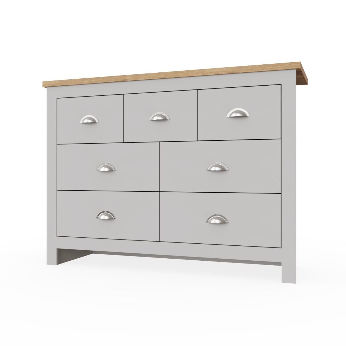 Lisbon-7-drawer-chest-grey-side