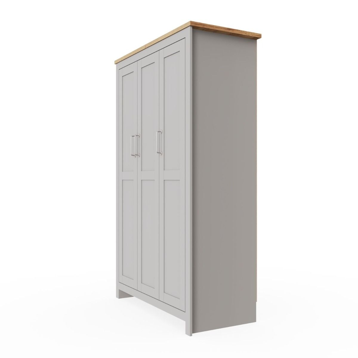 Lisbon-3-door-wardrobe-grey-side