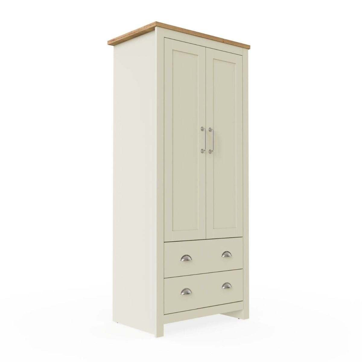 Lisbon-2-door-wardrobe-cream-side