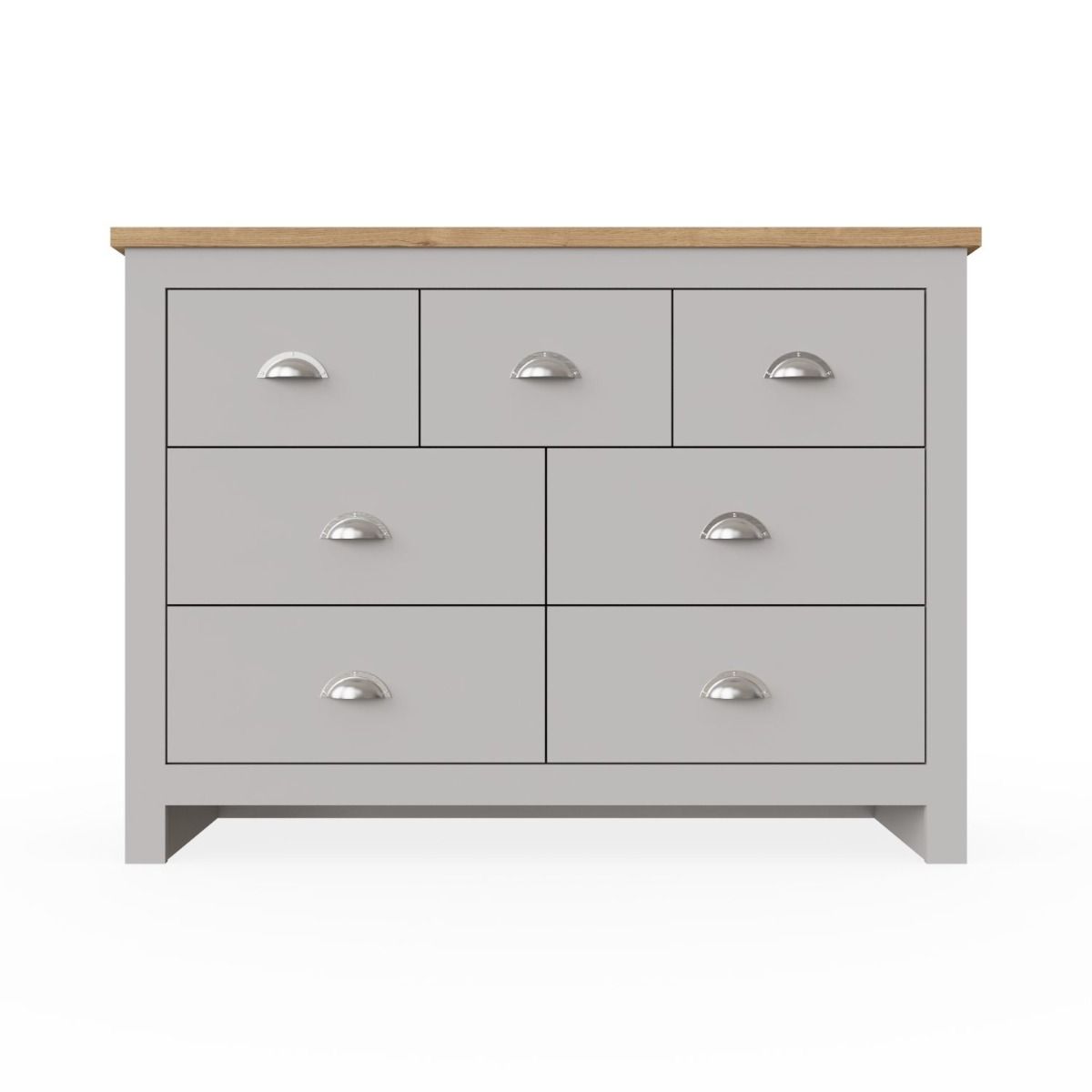 Lisbon-7-drawer-chest-grey-front