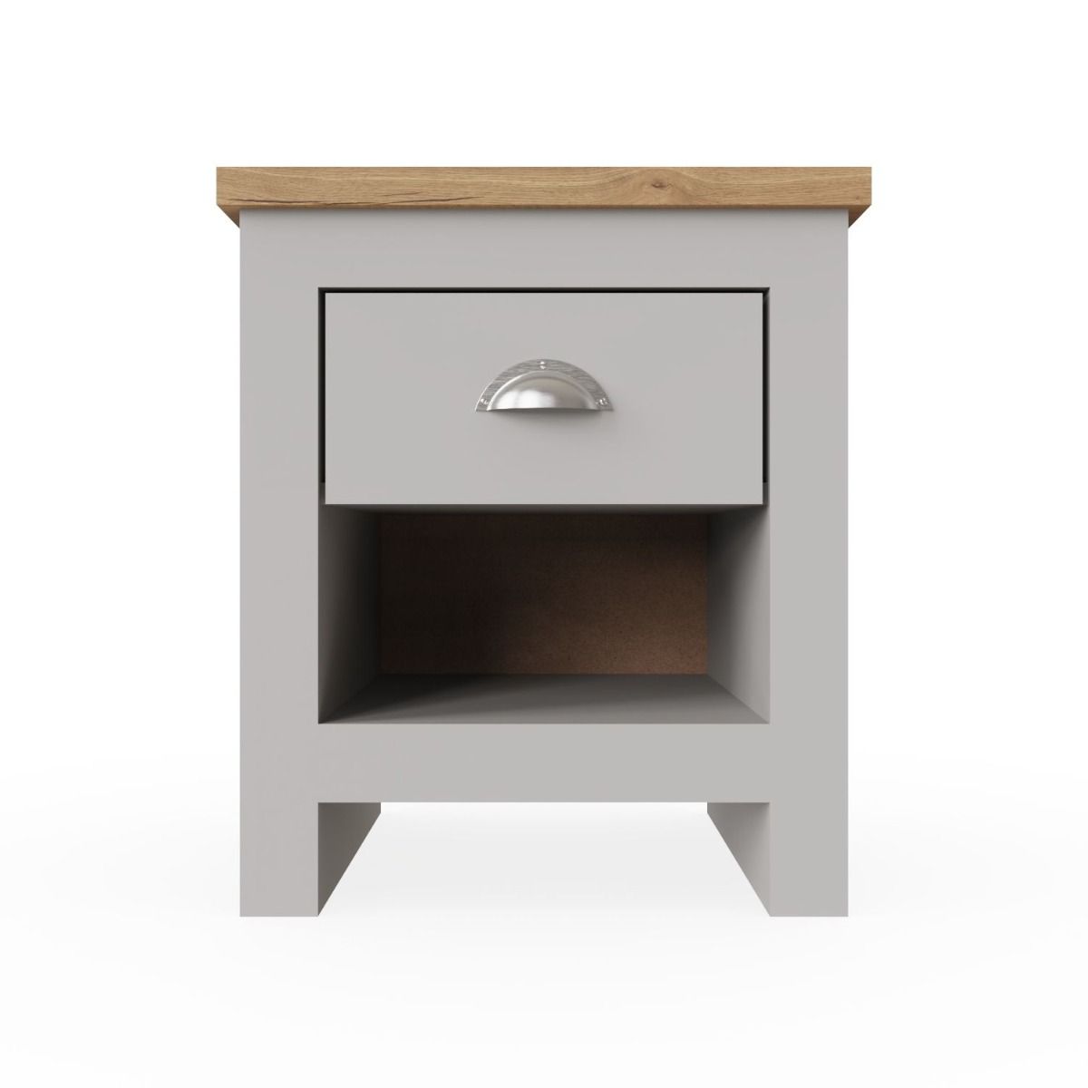 Lisbon-1-drawer-bedside-grey-front