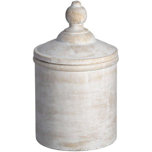 Antique-white-cannister