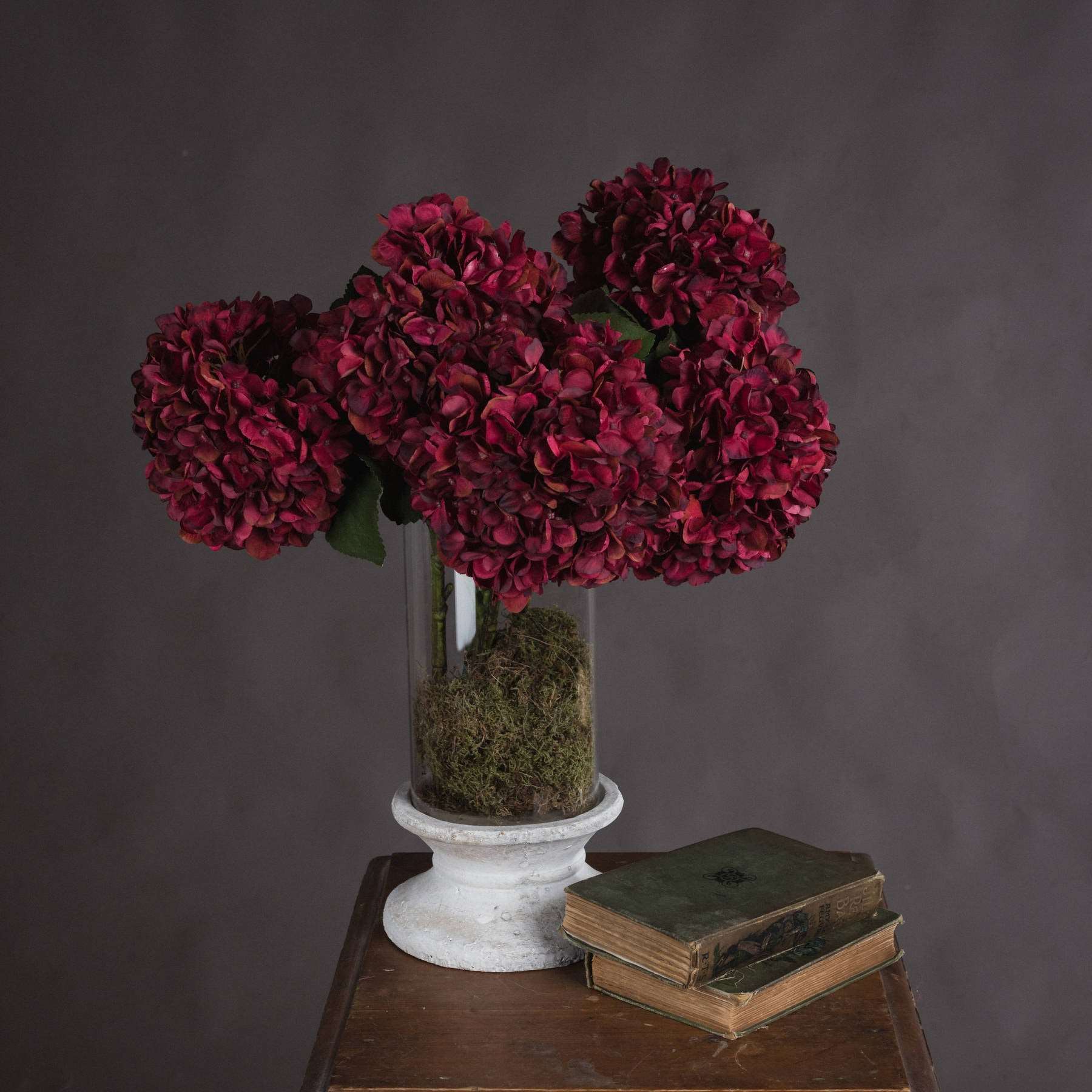 Autumn-ruby-hydrangea-display