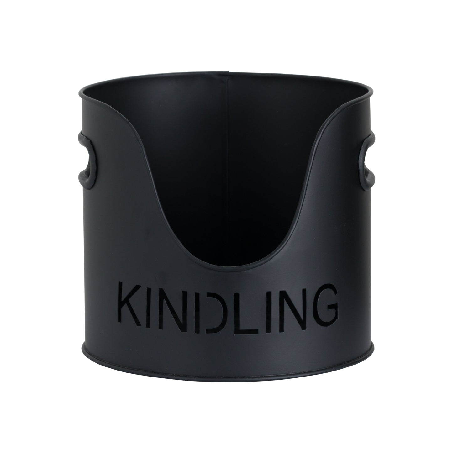 Black-finish-logs-and-kindling-buckets-matchstick-holder-kindling