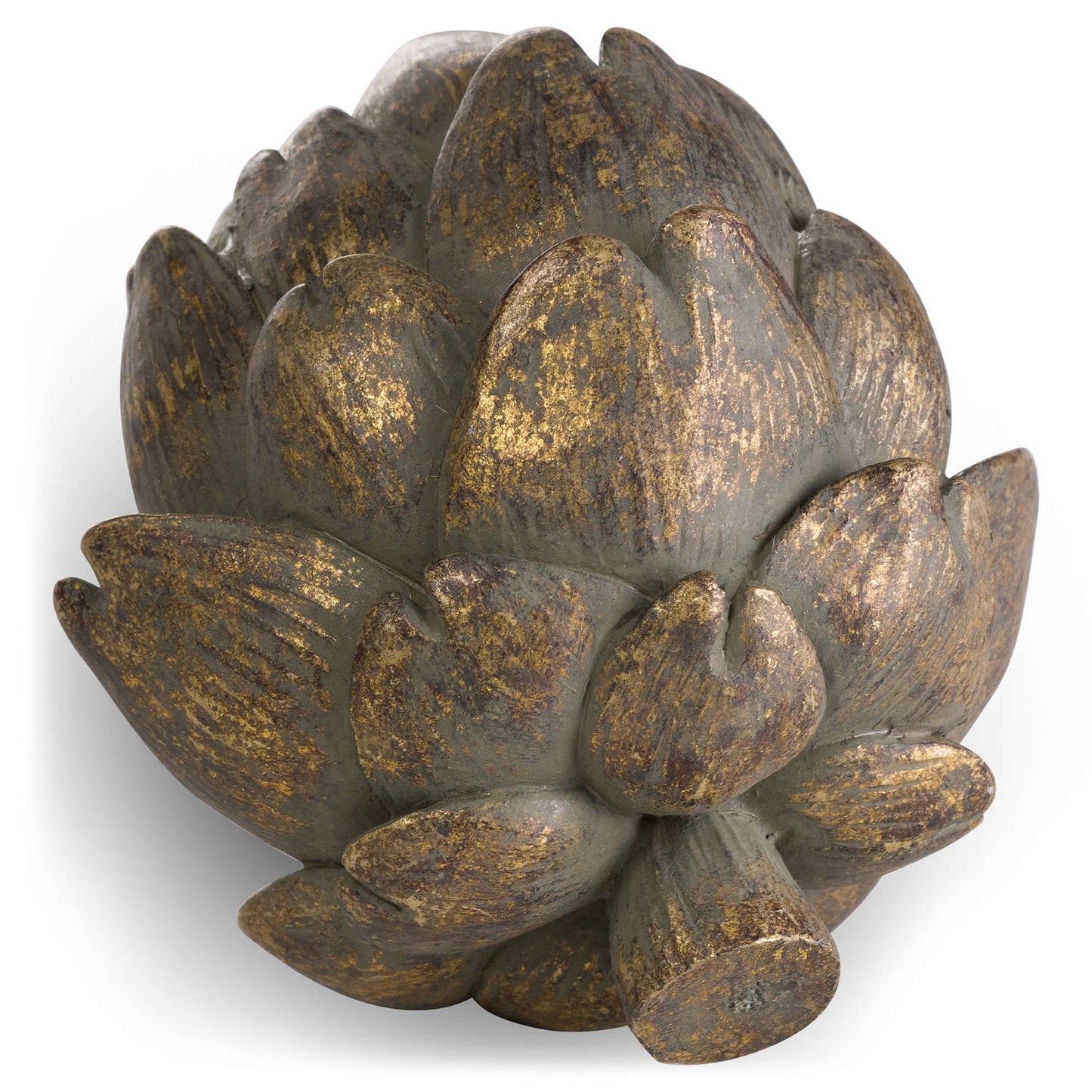 Antique-bronze-large-artichoke-detail