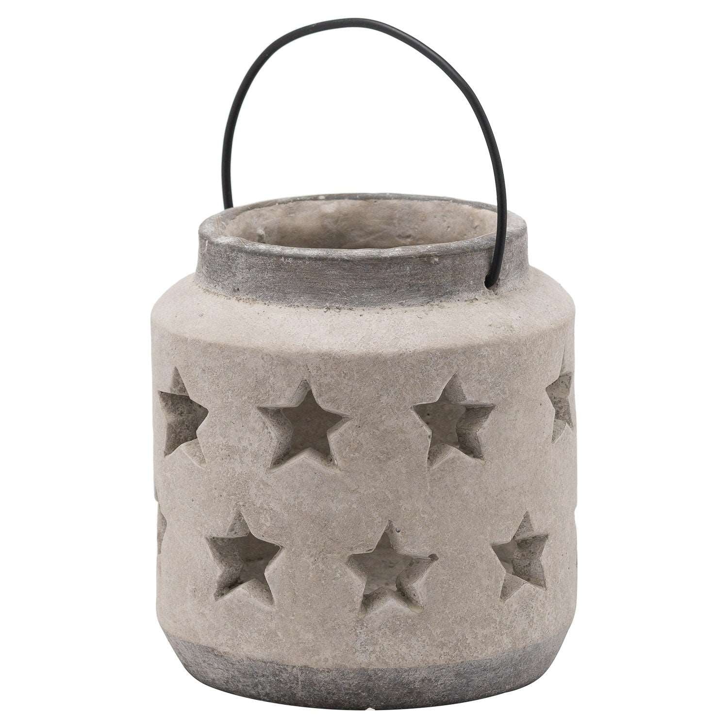 Bloomville-stone-small-star-lantern