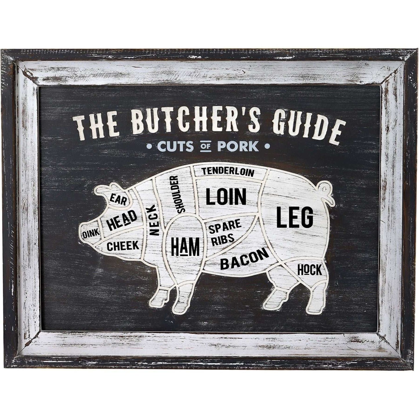 Butchers-cuts-pork-wall-plaque