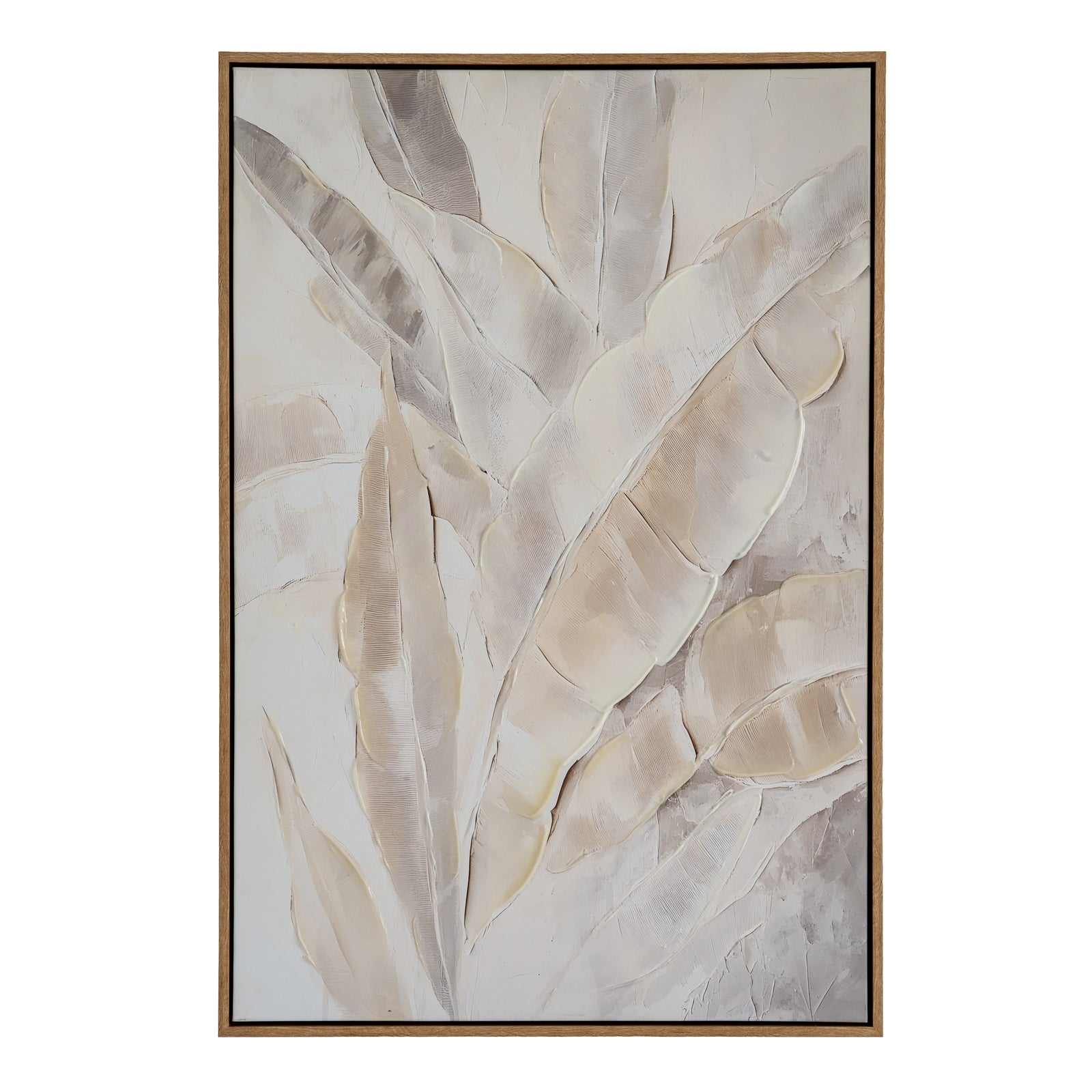 Folira Hand Painted Canvas In Frame