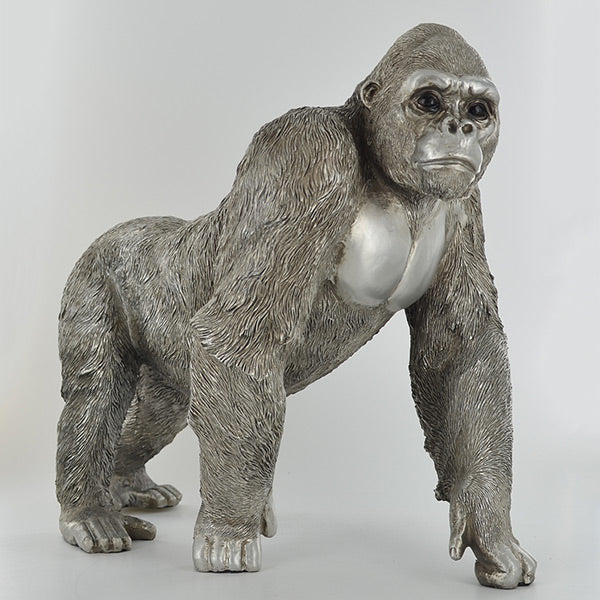 antique-silver-large-standing-gorilla-face