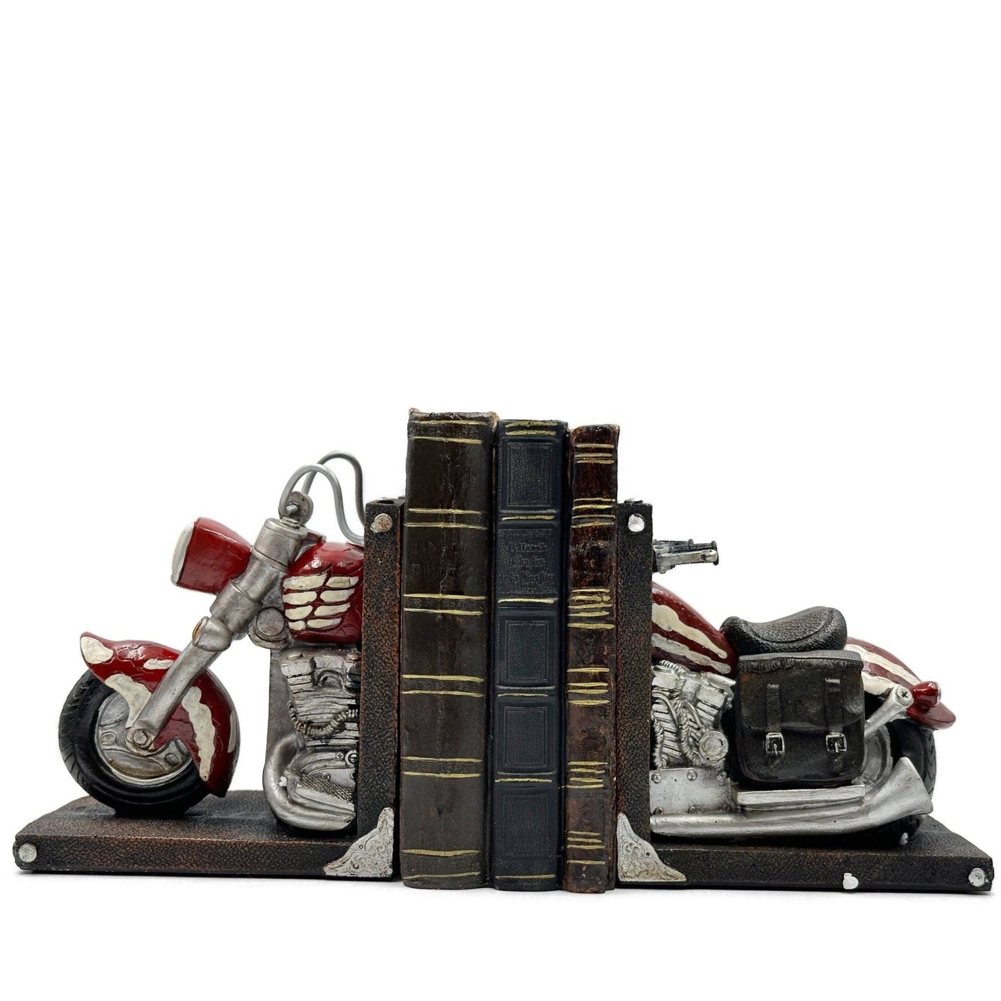 Cruiser Motorcycle Bookends