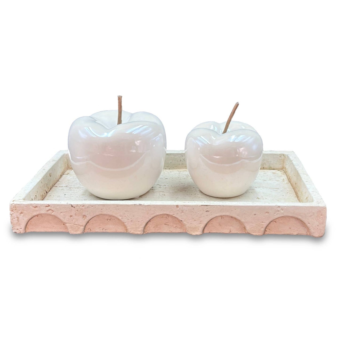 Decorative Porcelain Apples – Set of 2