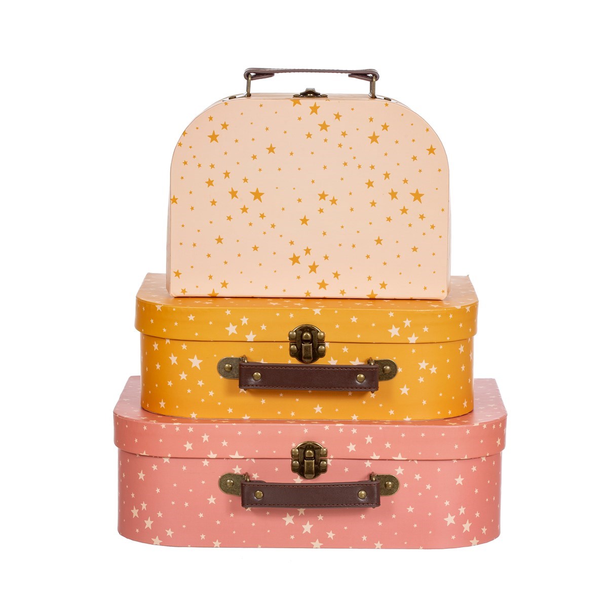 Little Stars Suitcases - Set of 3