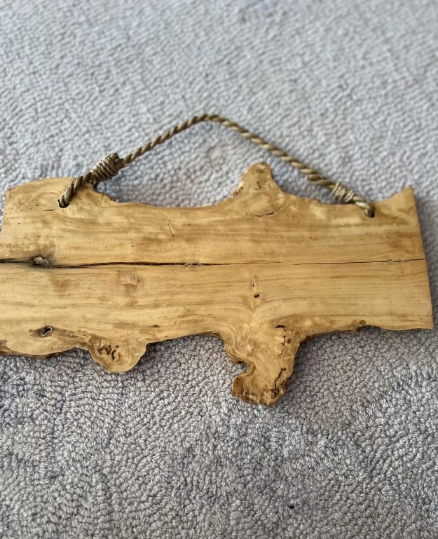 Coffee Wood Sign 'Grow your own dope'