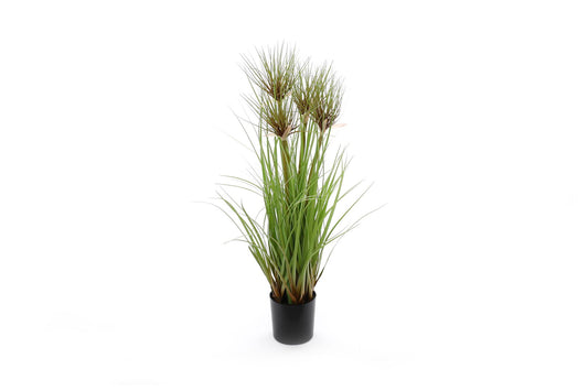 Artificial Green Papyrus Plant 65cm 