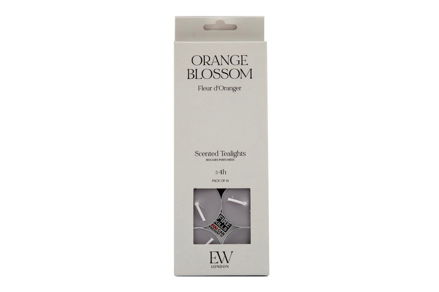 Orange Blossom Scented Tealights 10 Pack