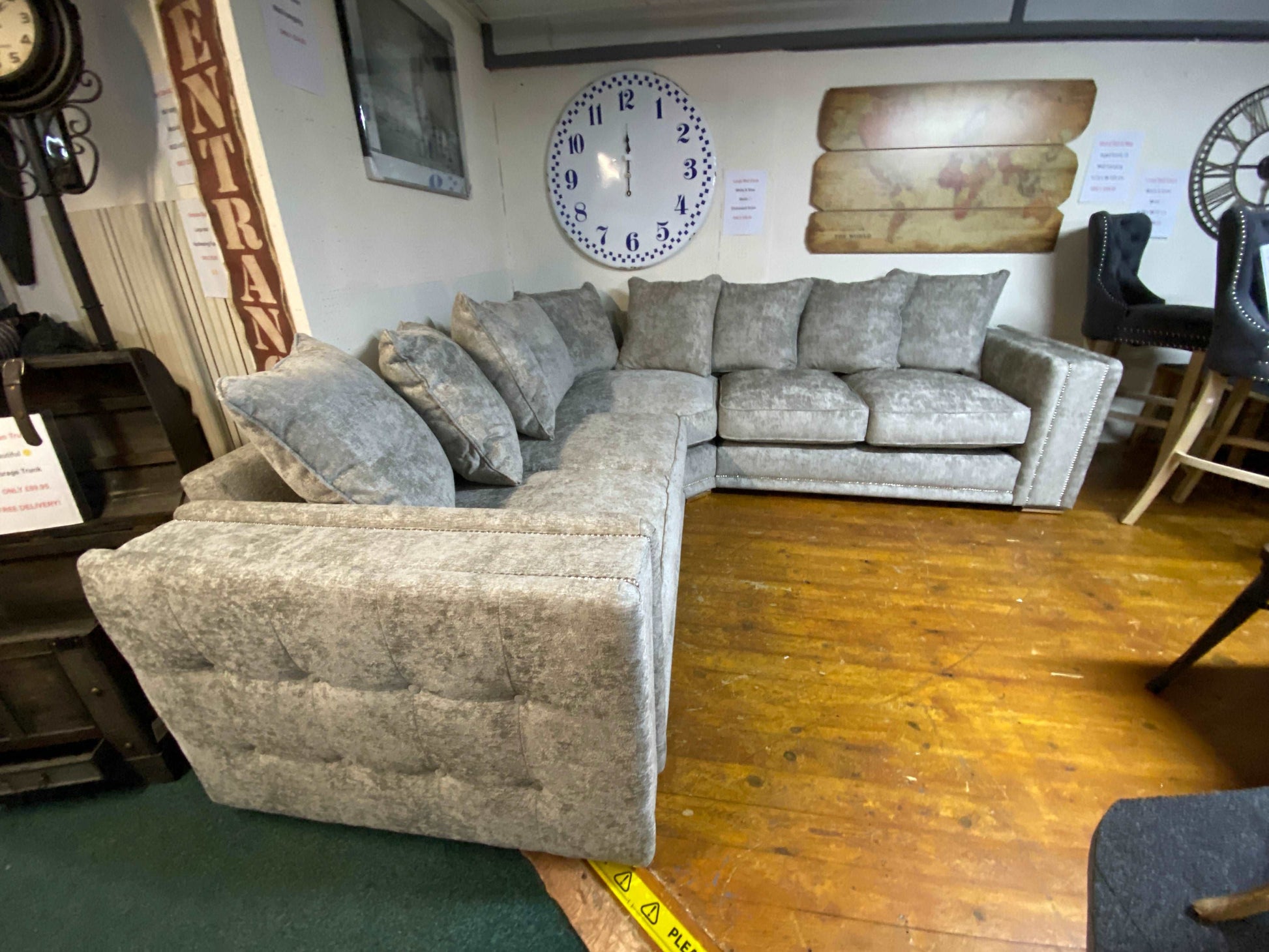 Bentley Large Corner Sofa Truffle