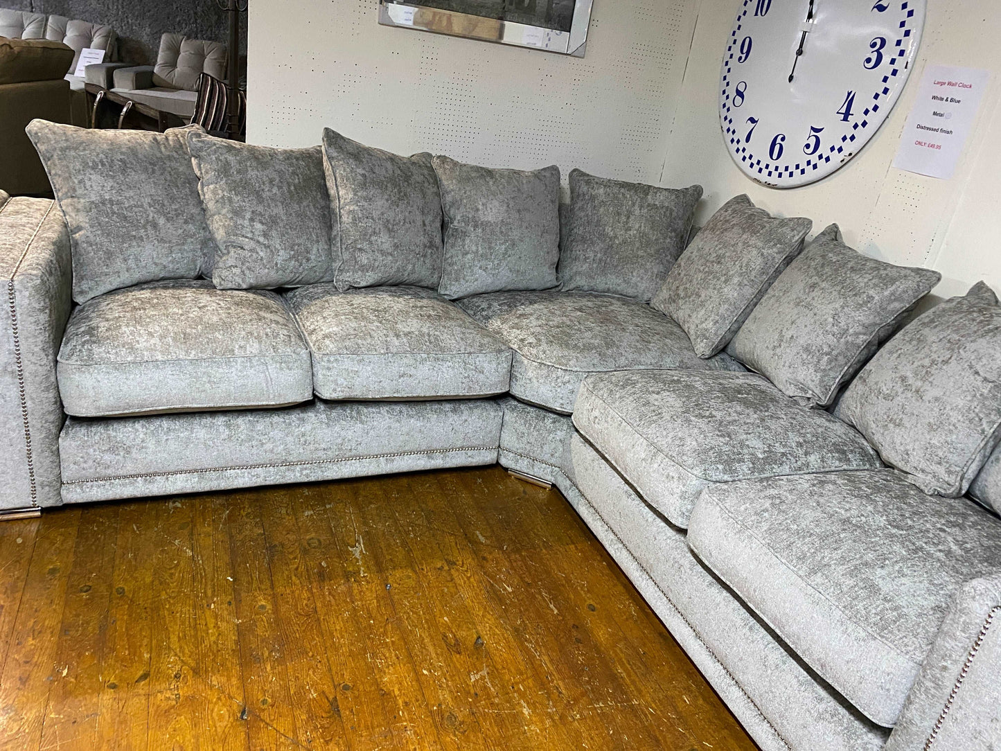 Bentley Large Corner Sofa Truffle