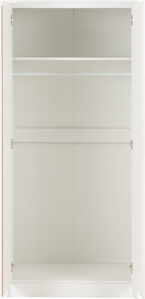 Malvern-2-door-bedroom-set-wardrobe-white-open