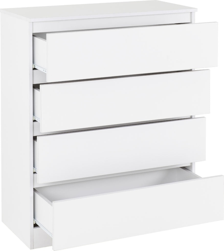 Malvern-4-drawer-chest-open-white