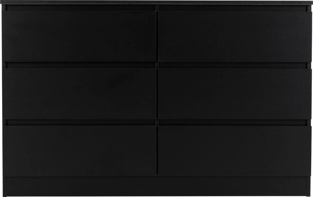 Malvern-6-drawer-chest-front-black