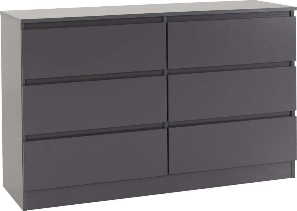 Malvern-6-drawer-chest-grey