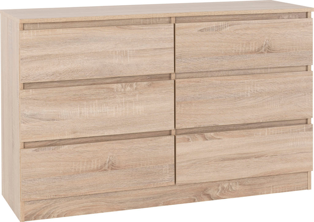 Malvern-6-drawer-chest-sonoma-oak