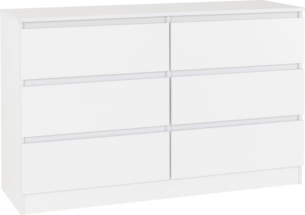 Malvern-6-drawer-chest-white