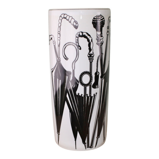 Umbrella Stand, Black & White Umbrella Design