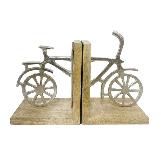 Set of Two Bicycle Bookends