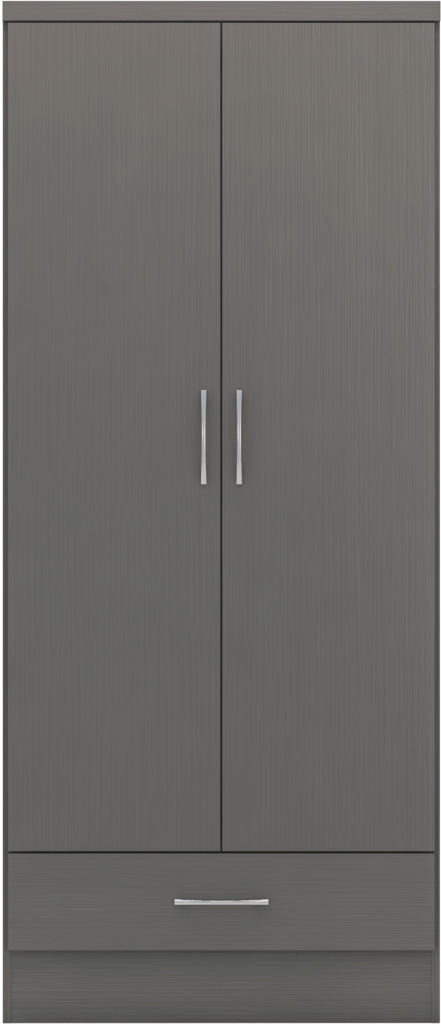 Nevada-2-door-1-drawer-3D-grey-front