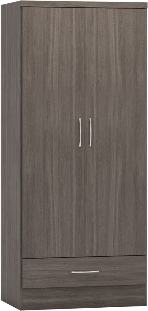 Nevada-2-door-wardrobe-set-black-grain-wardrobe