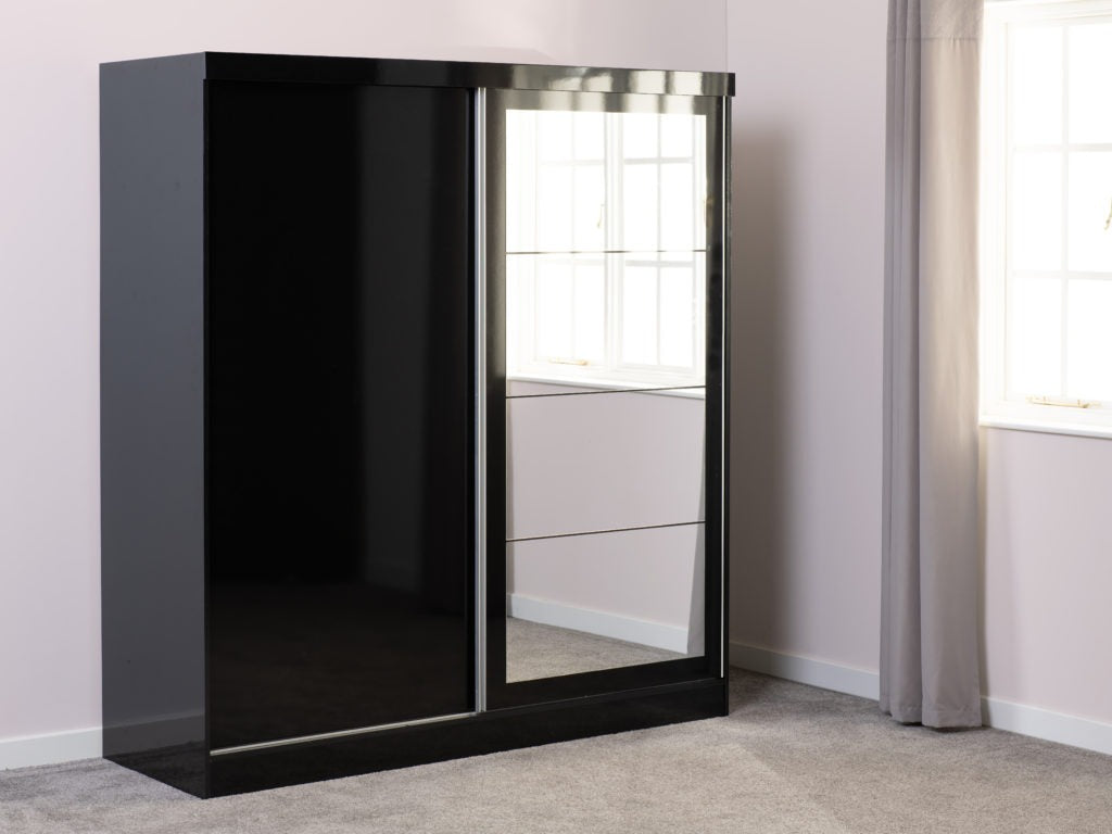 Nevada-2-door-sliding-wardrobe-black-room-set